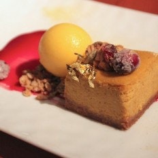 GramercyTavernPumpkinCheesecake