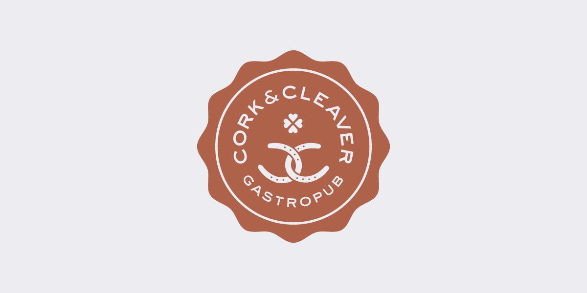 The Cork & Cleaver restaurant logo - View nutrition facts, calories, and macros for menu items at 2960 Zelda Rd, Montgomery, AL 36106