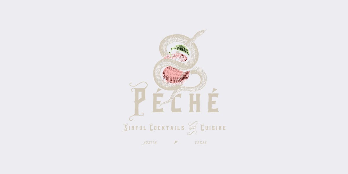 Péché restaurant logo - View nutrition facts, calories, and macros for menu items at 208 W 4th St, Austin, TX 78701
