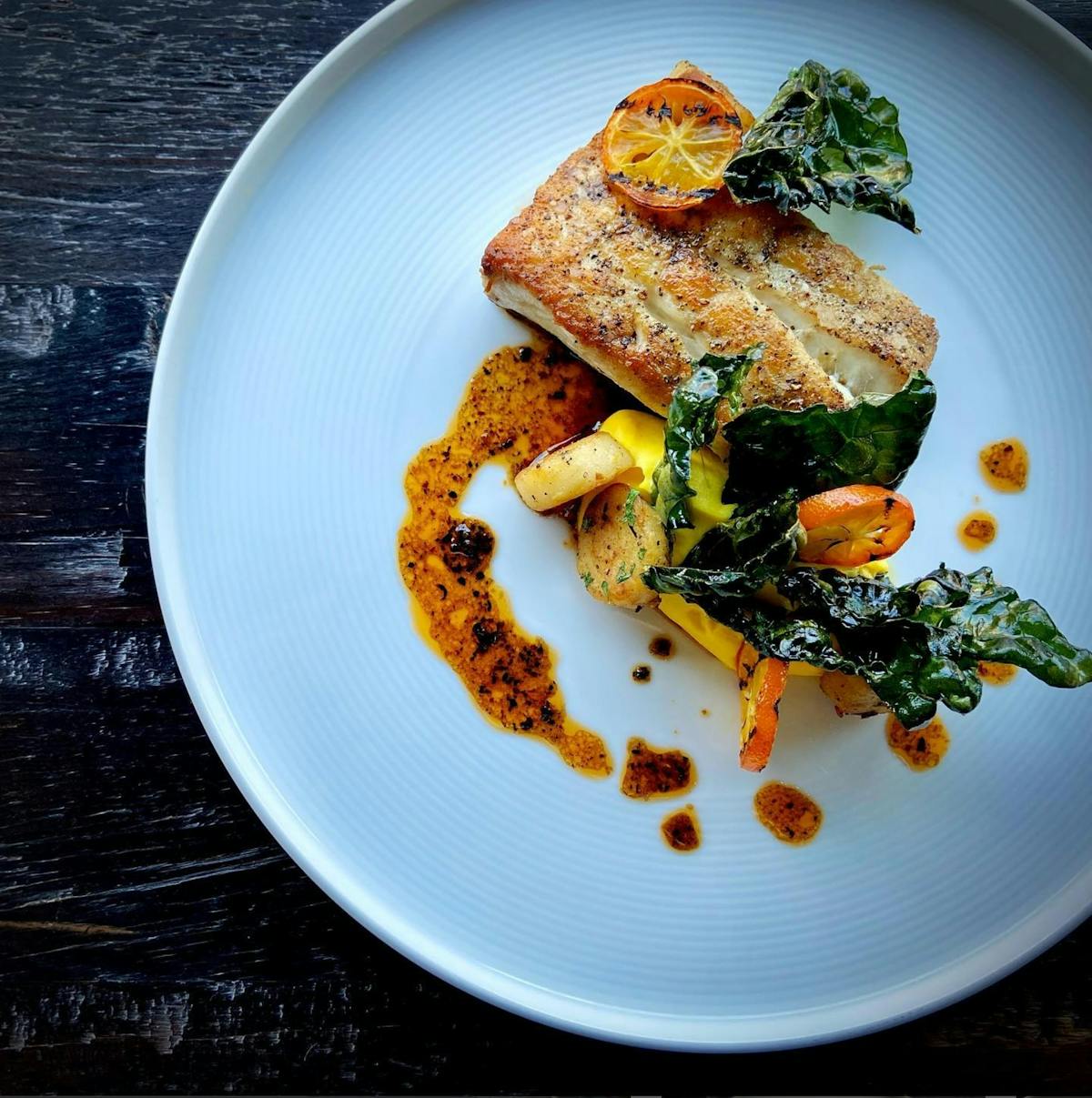 food on a plate