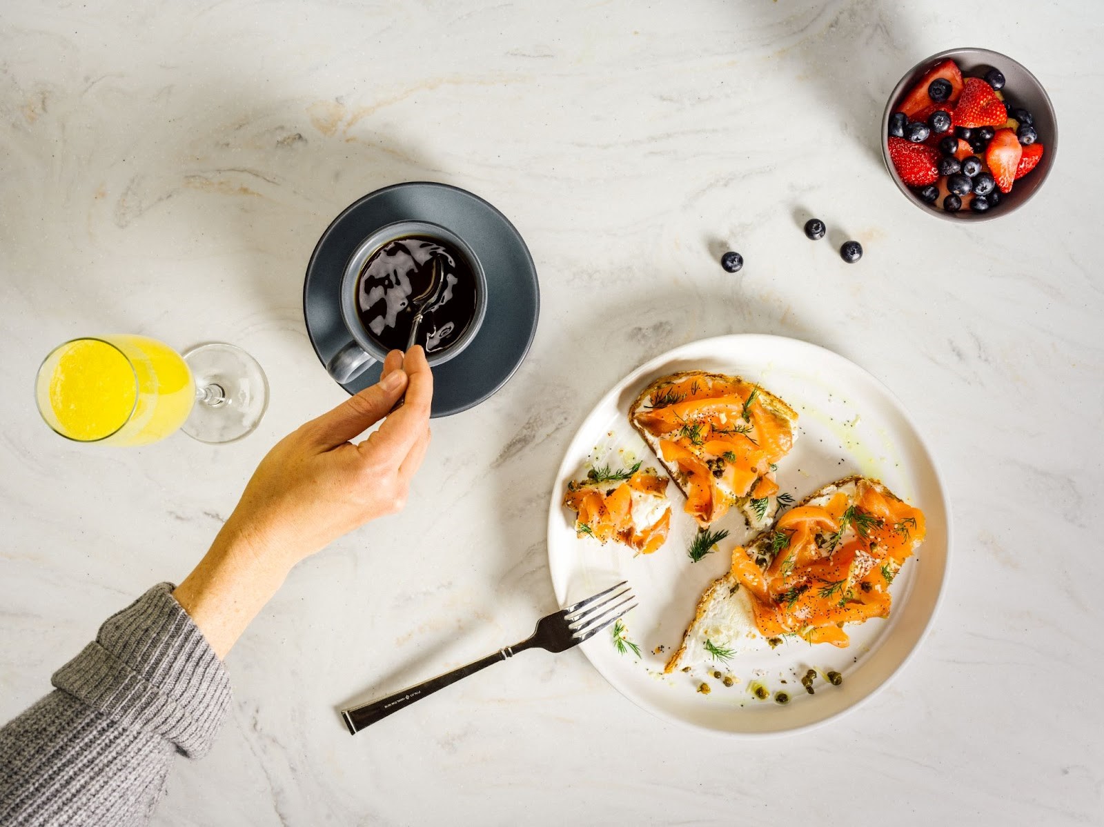 a bowl of food on a plate