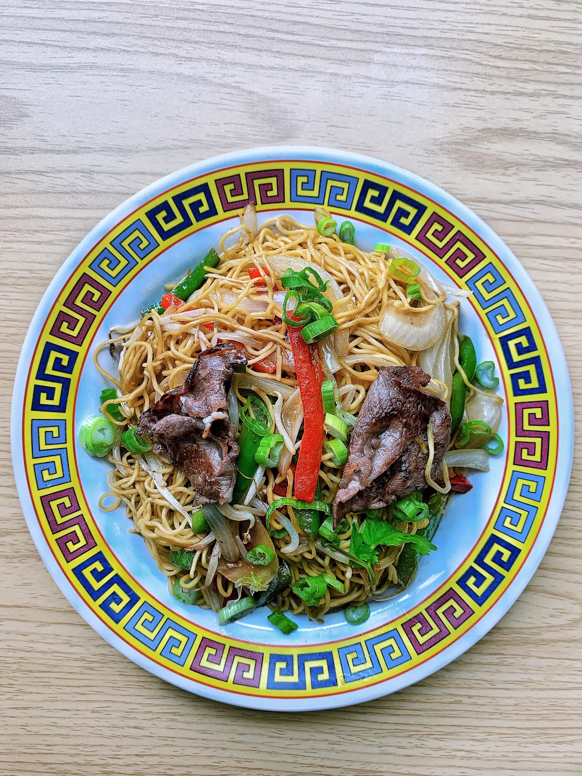 a close up of food