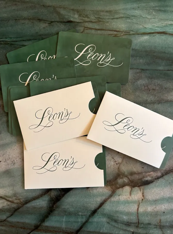 Leon's Greenwich Village NYC Gift Cards