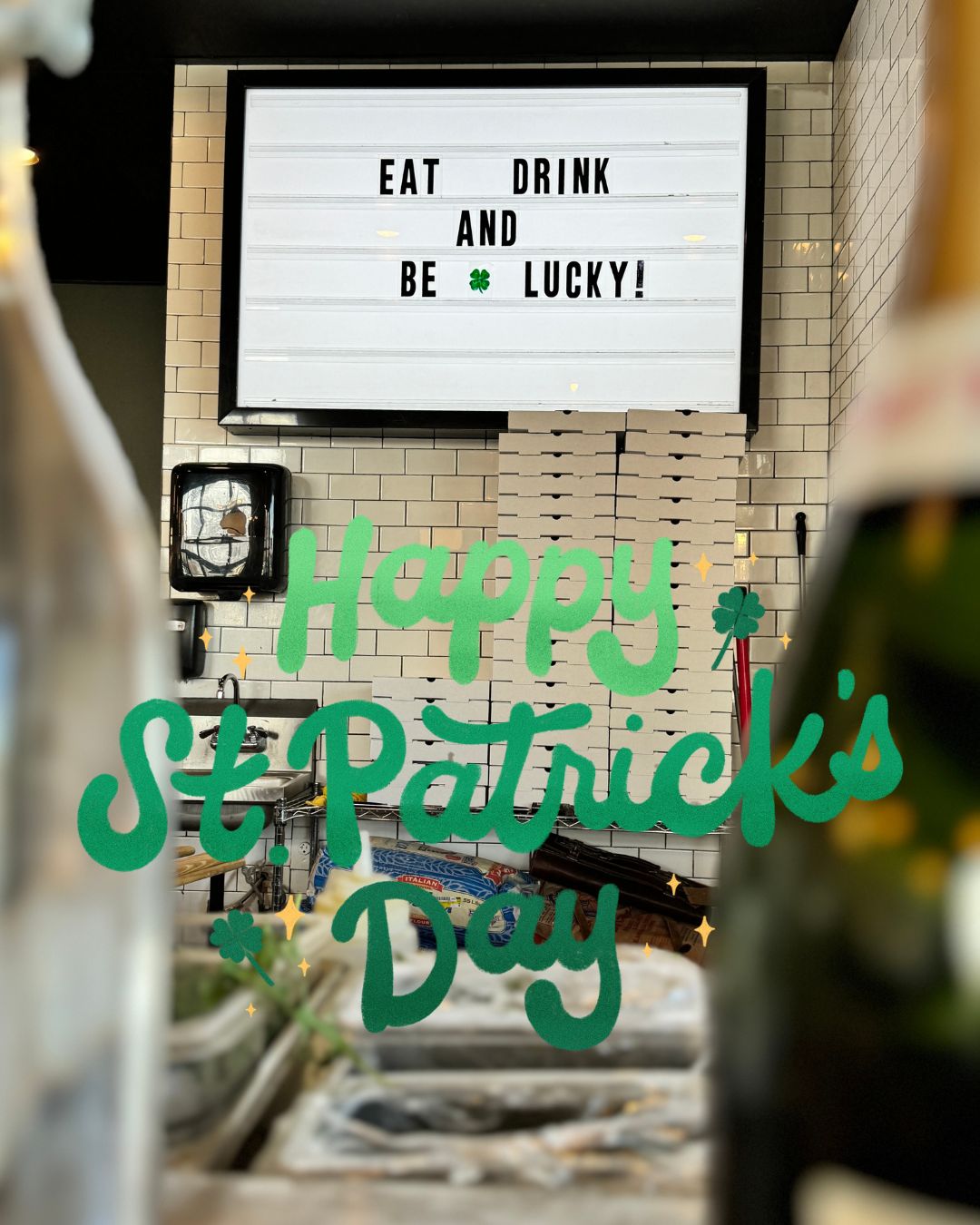 st patricks day sign