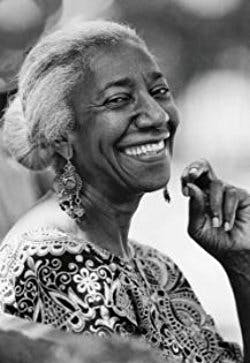 Edna Lewis et al. smiling for the camera
