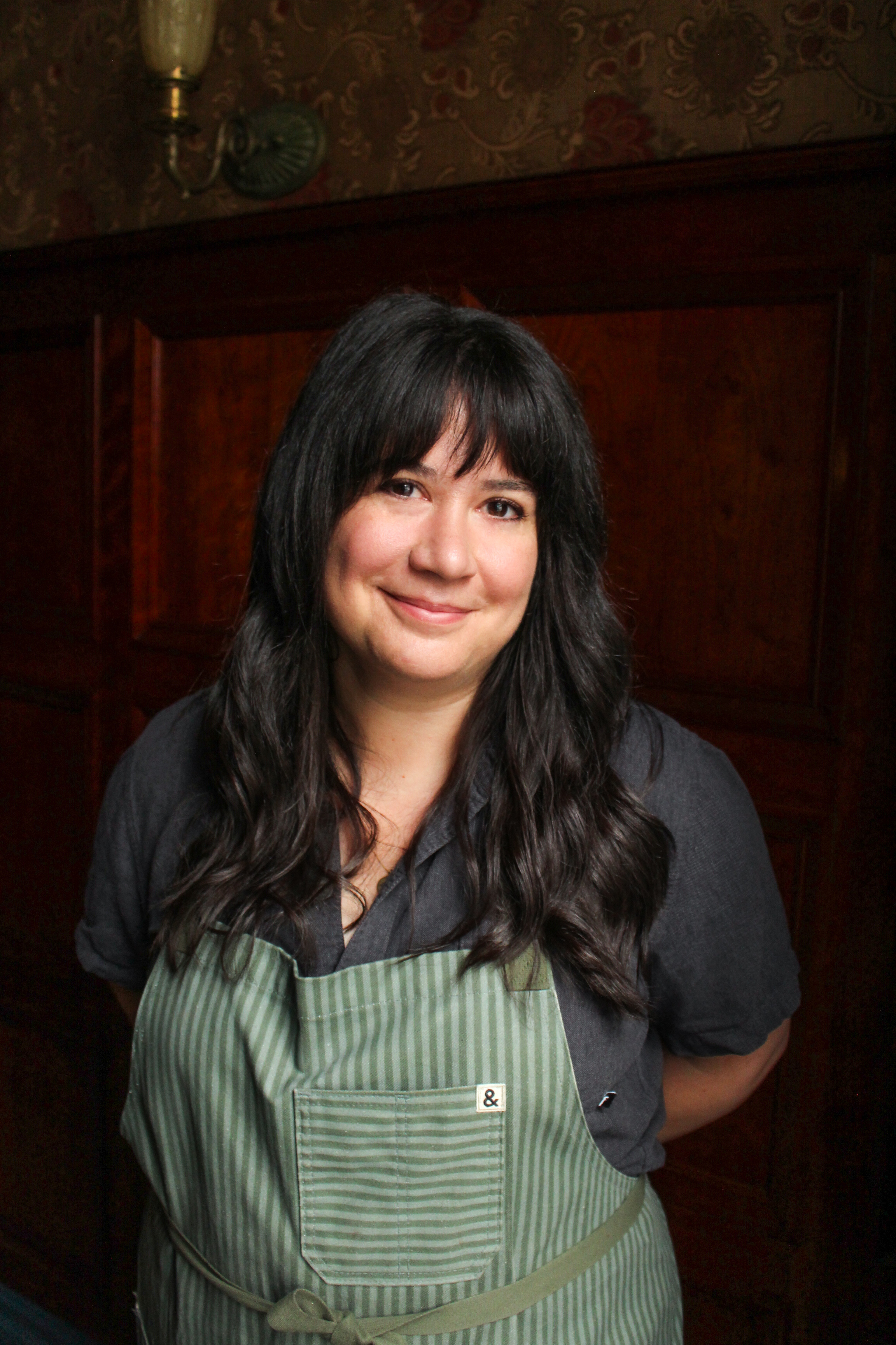 a person smiling for the camera