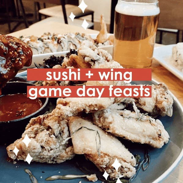 a plate of food on a table