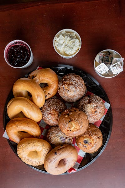 Muffin & Bagel Tray Kup A Joe Cafe