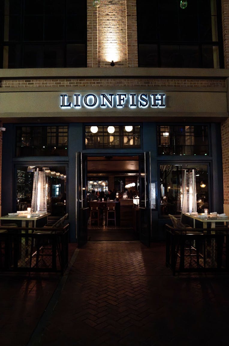 “Try the best seafood in Gaslamp at Lionfish!”