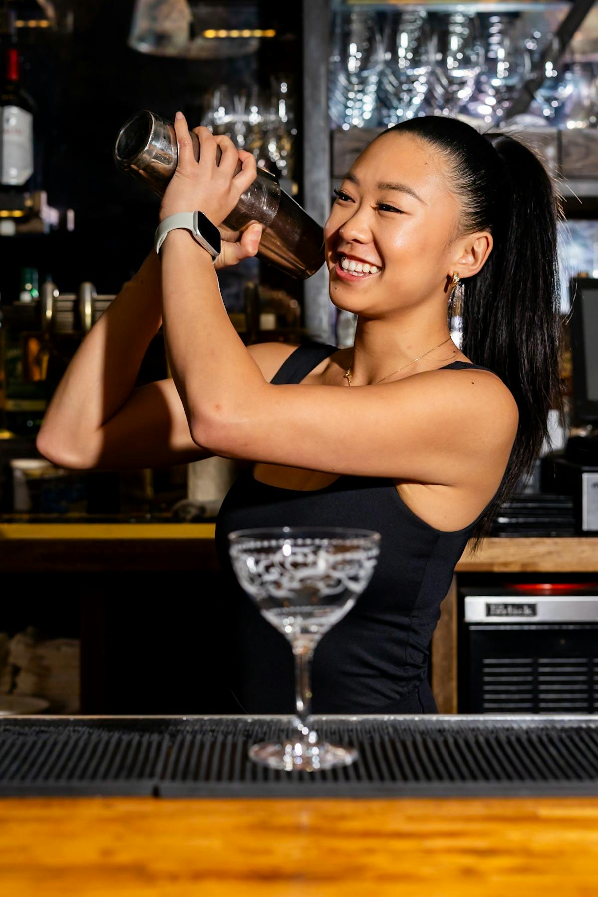 San Diego seafood restaurant lionfish bartender