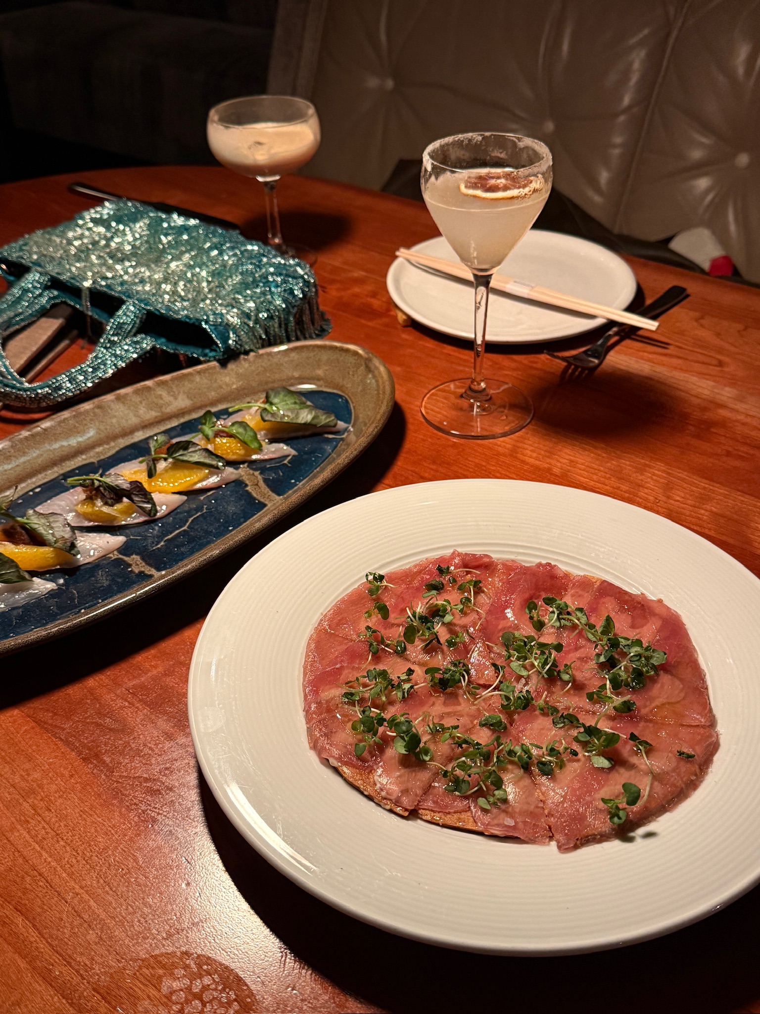 Fresh nigiri and sashimi at Lionfish San Diego