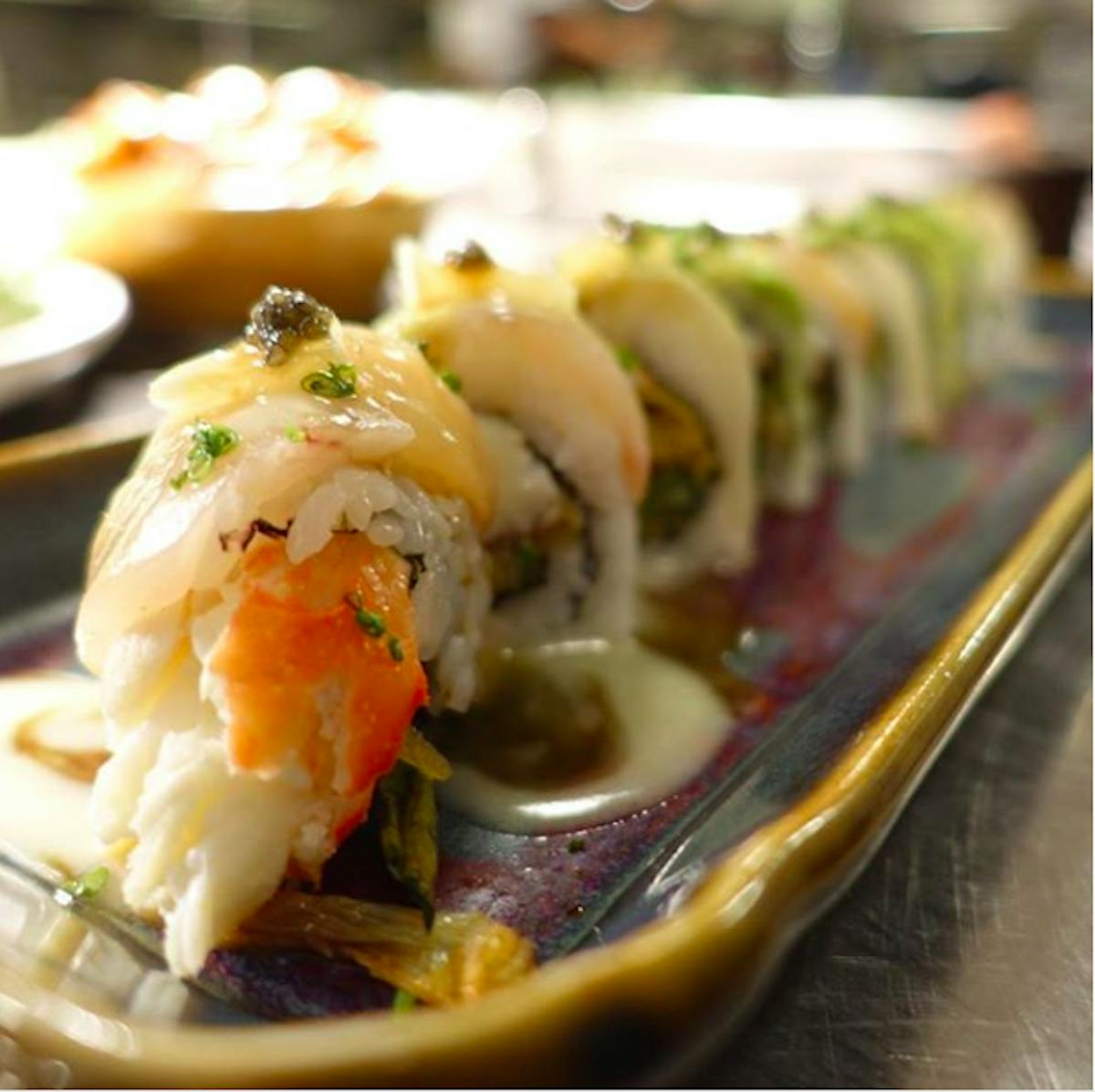 a plate of food