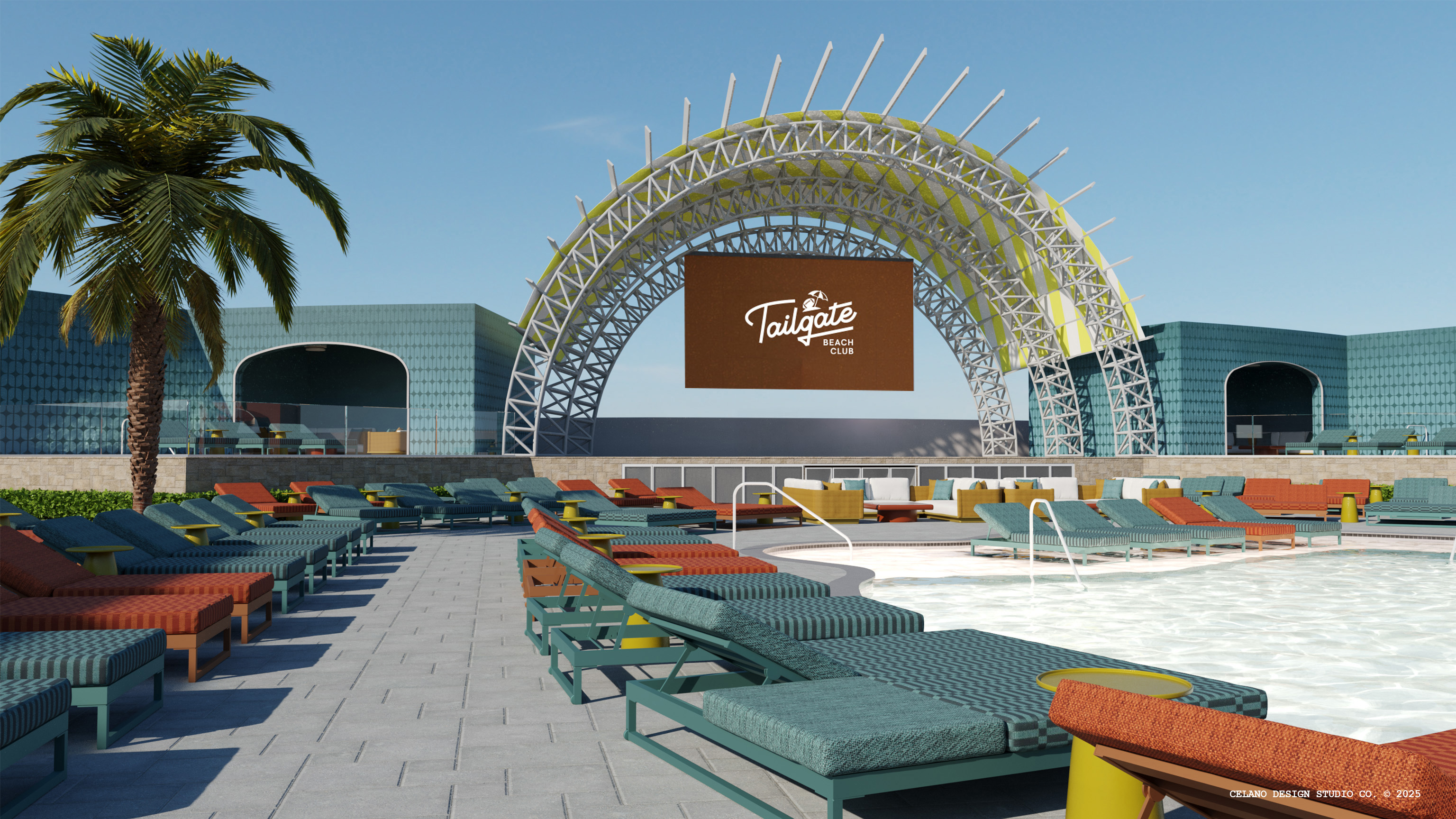 1,400 sq ft multi-use performance stage