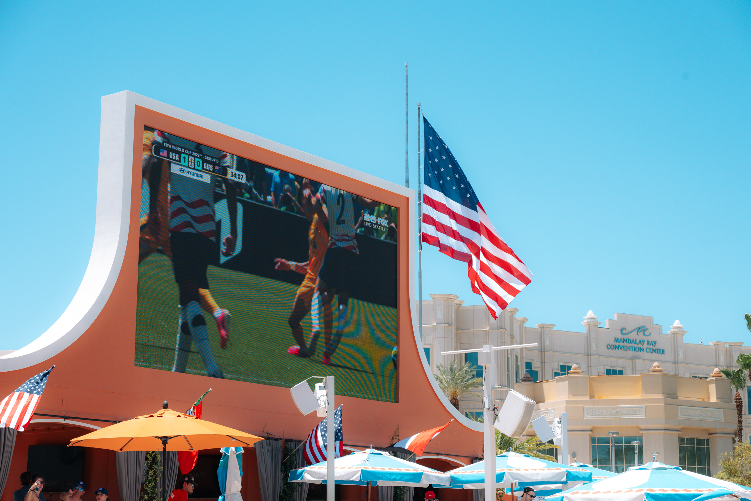 Team USA watch party at Tailgate Beach Club