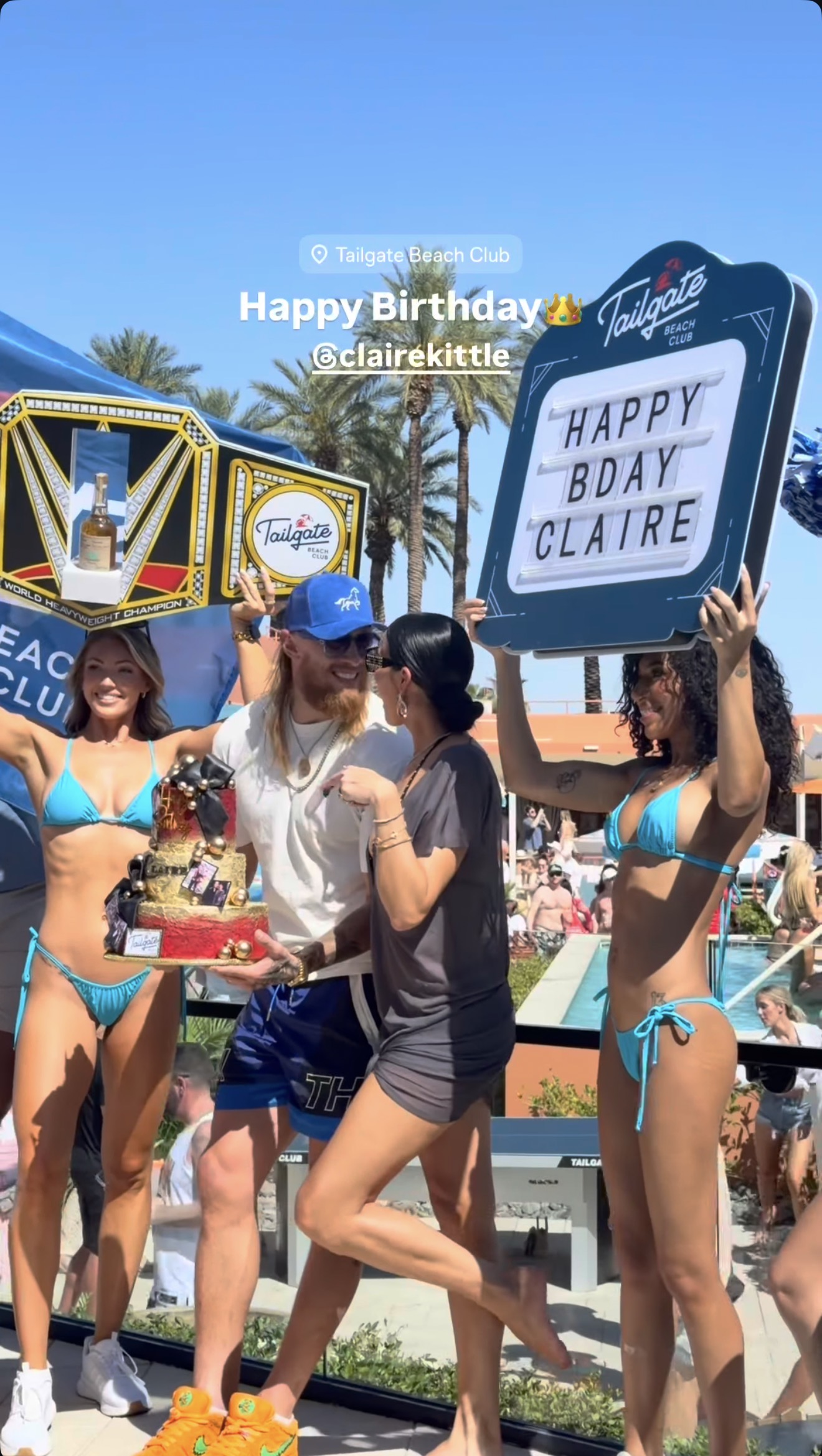 Claire Kittle birthday tag
