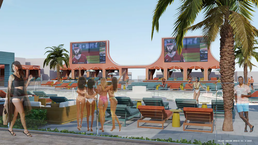 148 feet of LED screens