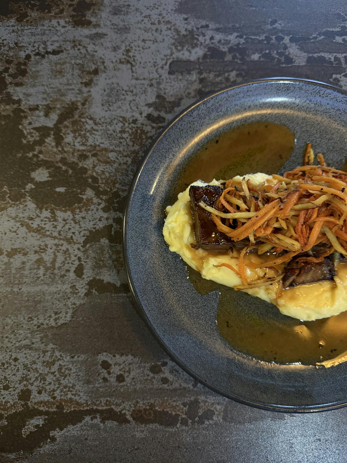 a bowl of food on a plate