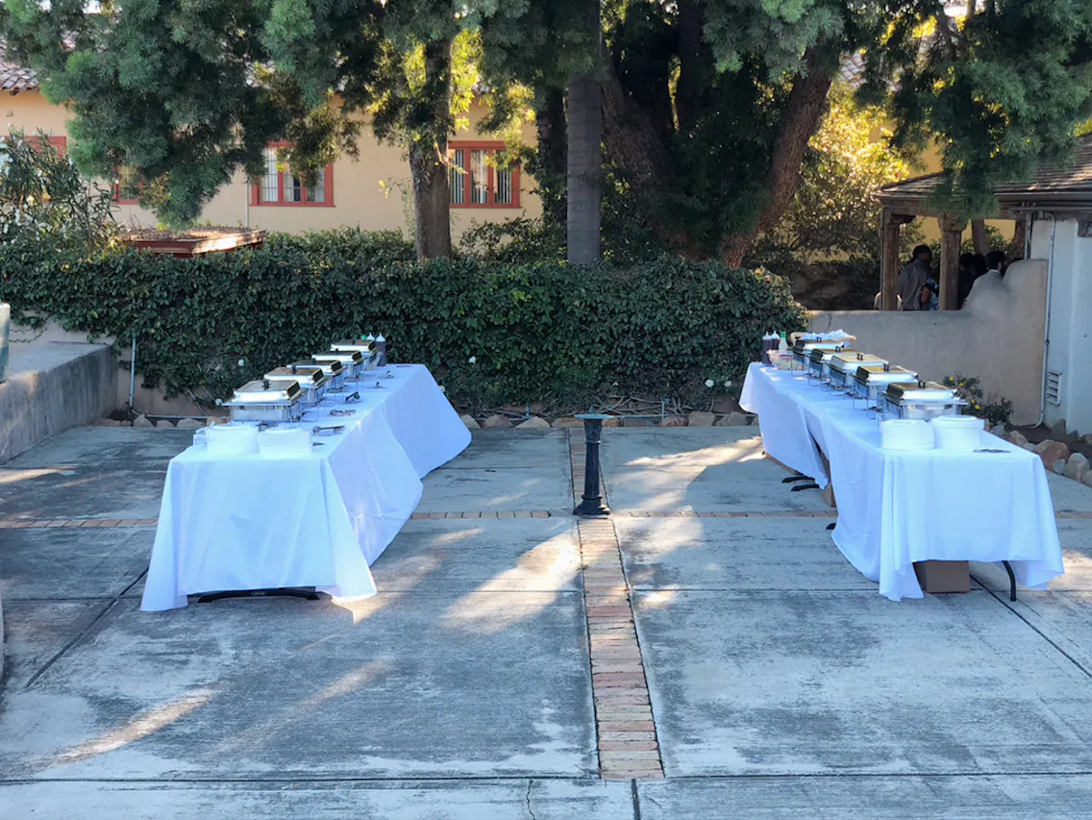 catering outdoors