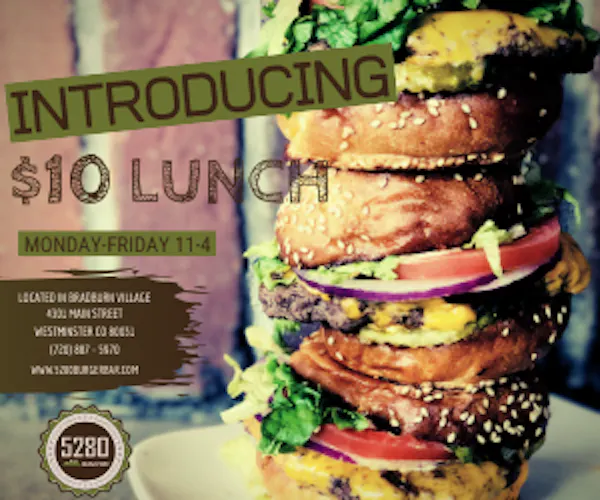 10 Lunch Say What 5280 Burger Bar