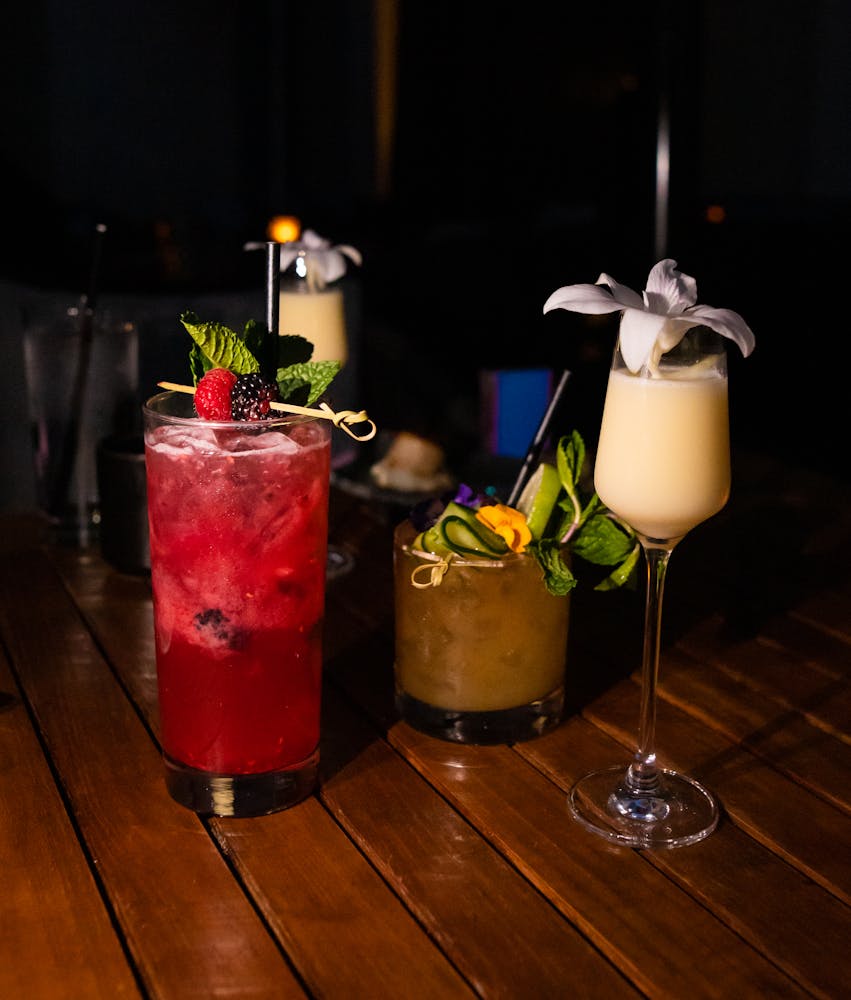 a vase of flowers on a table