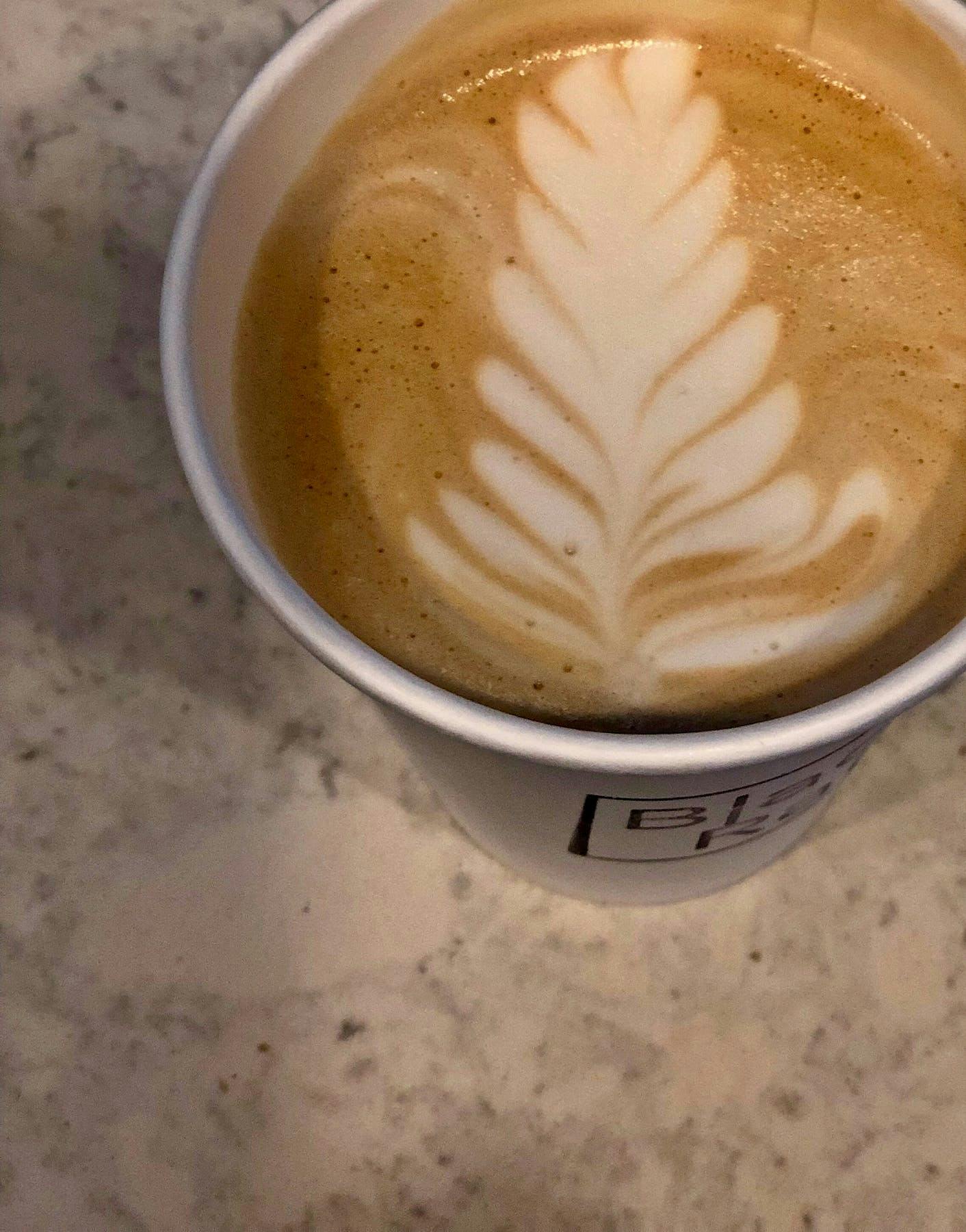 a cup of coffee