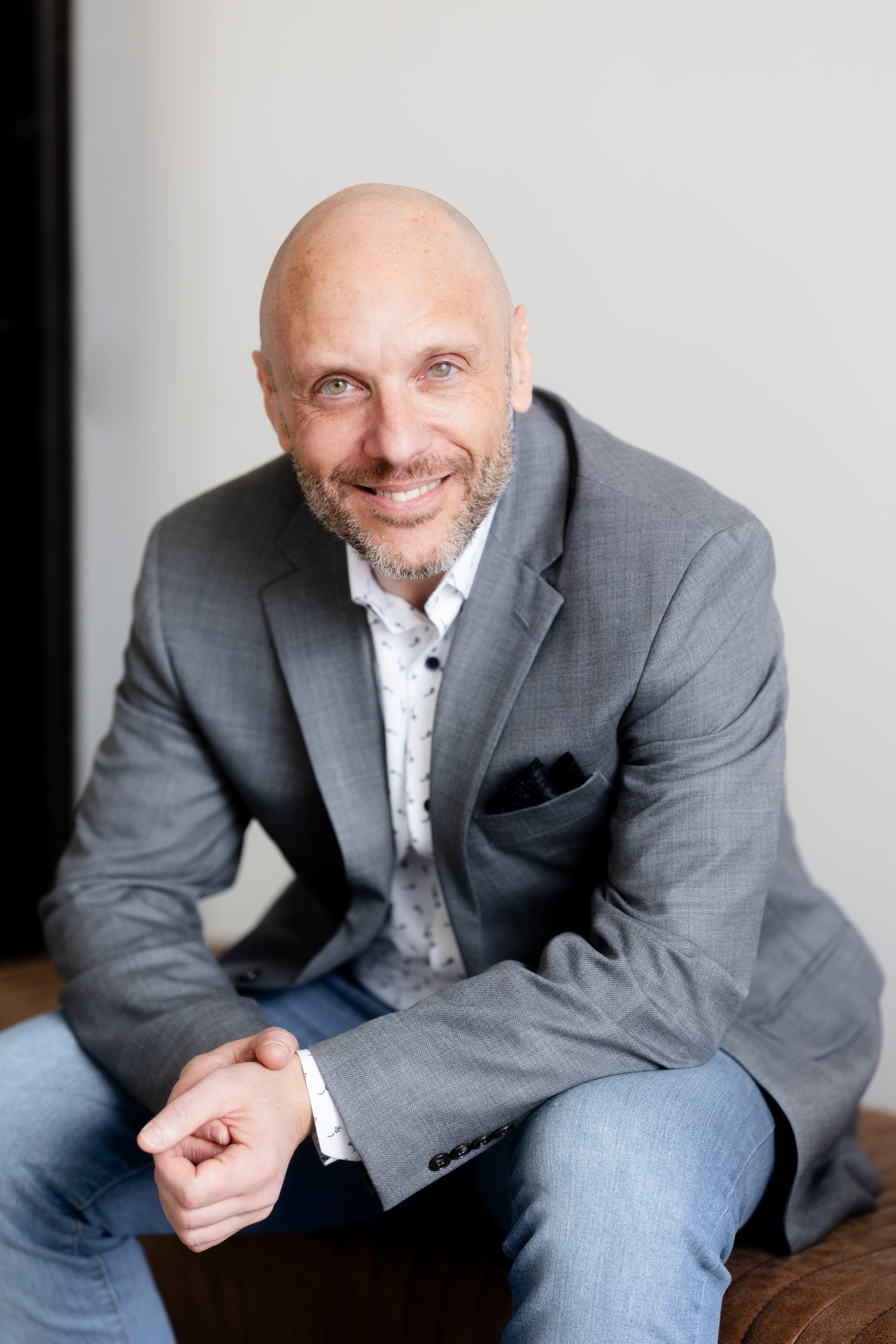 a man wearing a suit and tie