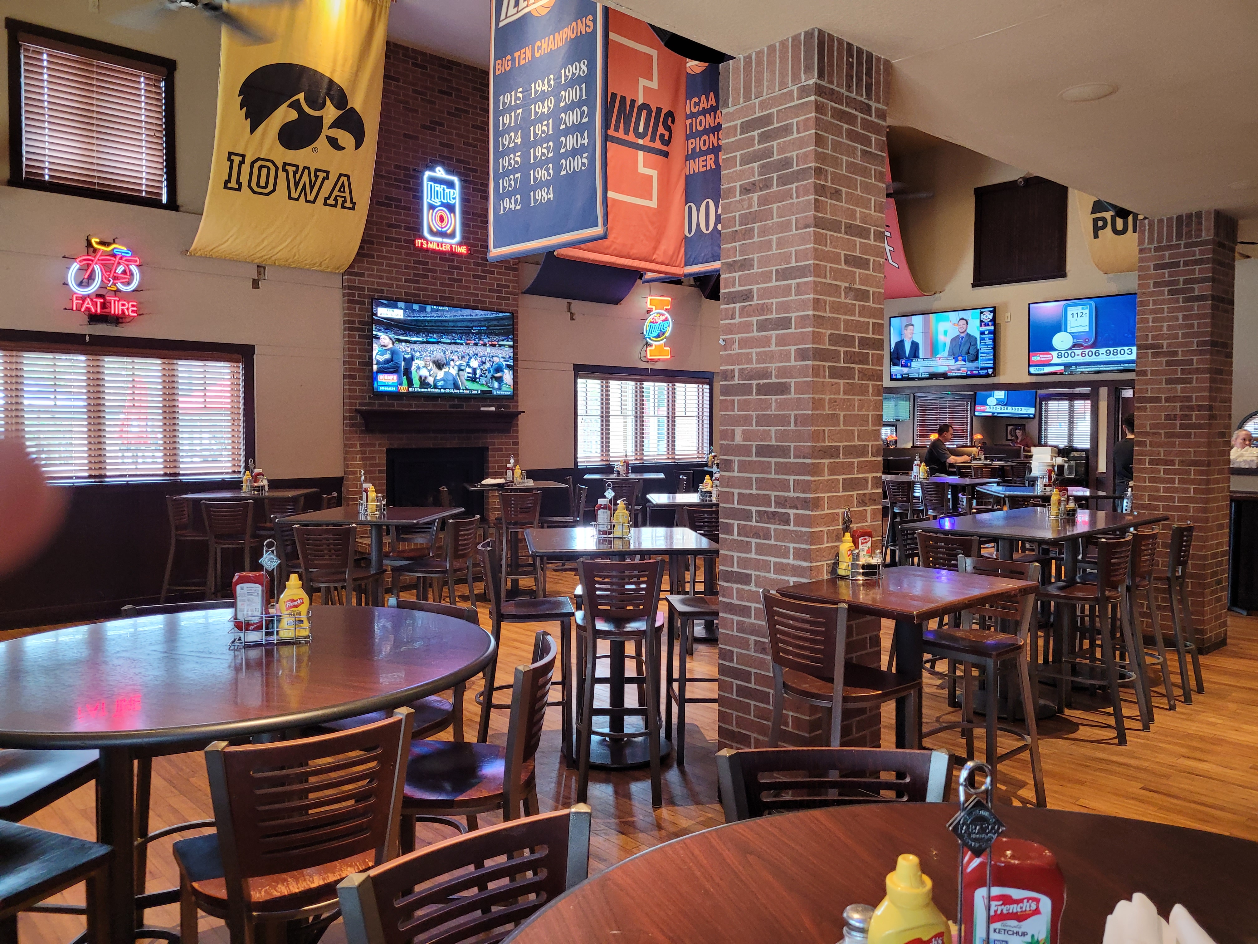 a room filled with furniture and a tv