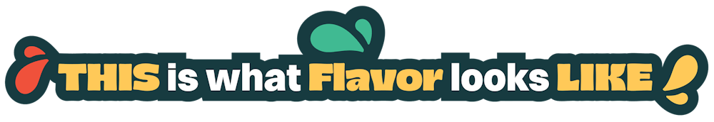 this is what flavor looks like