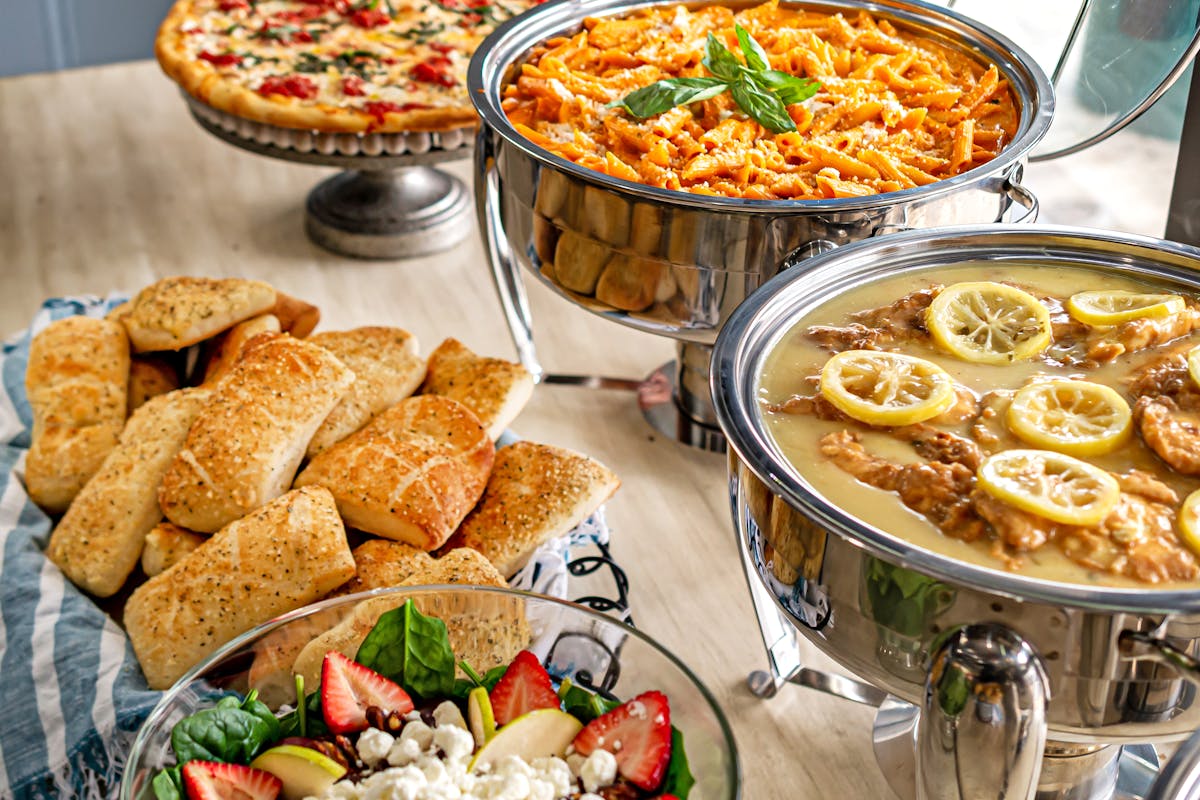 a bowl of food on a table