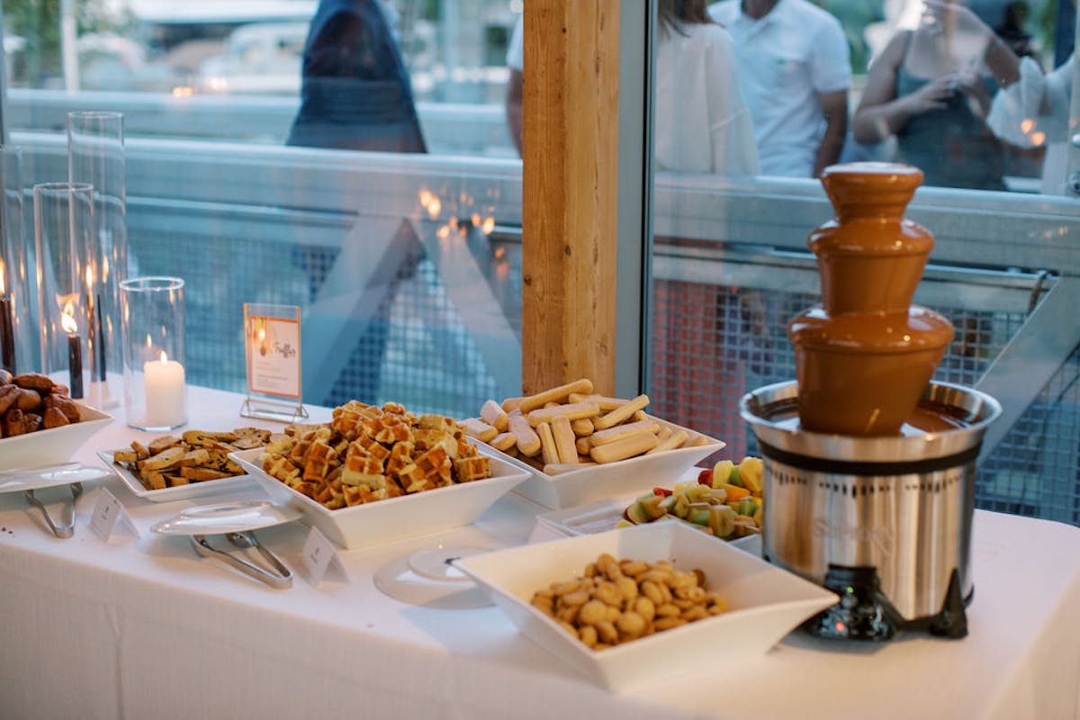 image of chocolate fountain buffet photo by cpienaar photo