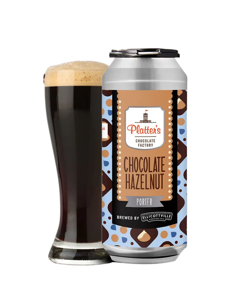 Platter's Chocolate Hazelnut Porter by Ellicottville Brewing Co