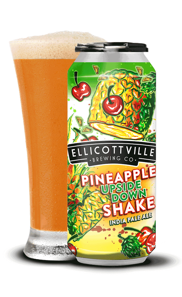Pineapple Upside Down IPA by Ellicottville Brewing Co