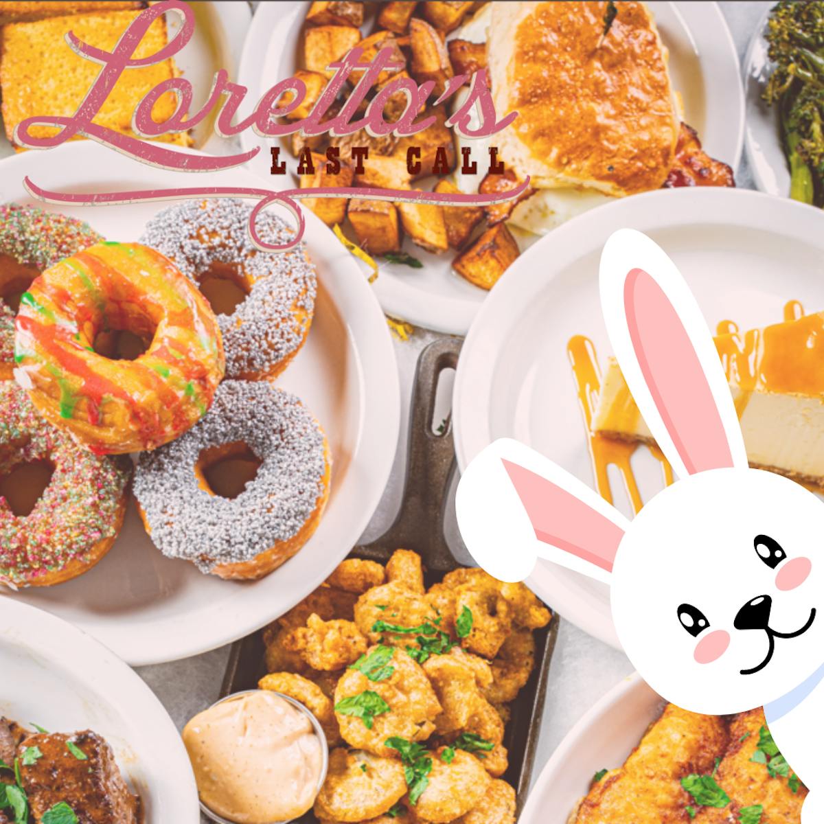 brunch at lorettas on easter