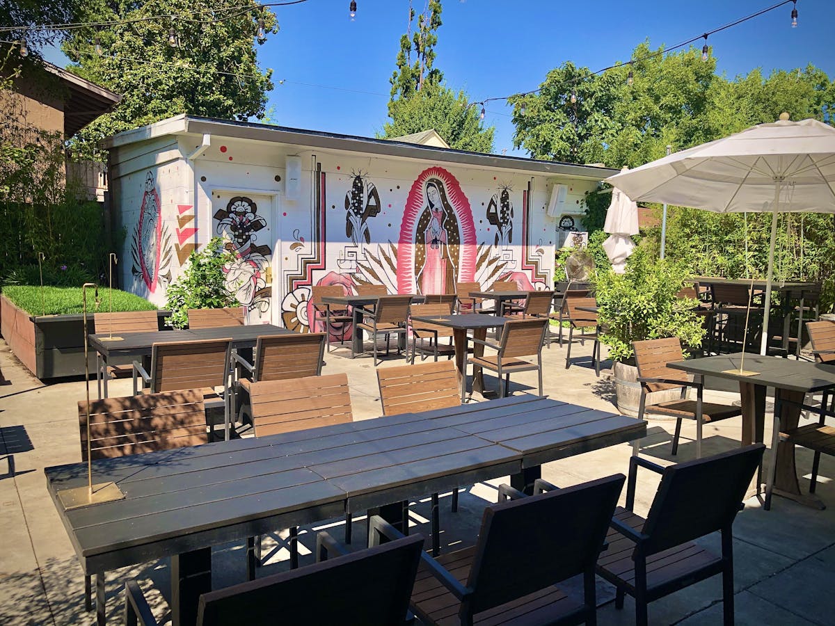 Our spacious patio
