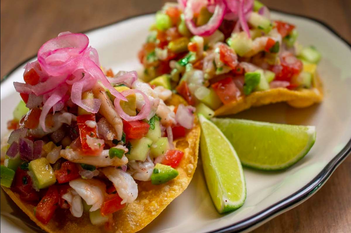 Ceviche Tostadas