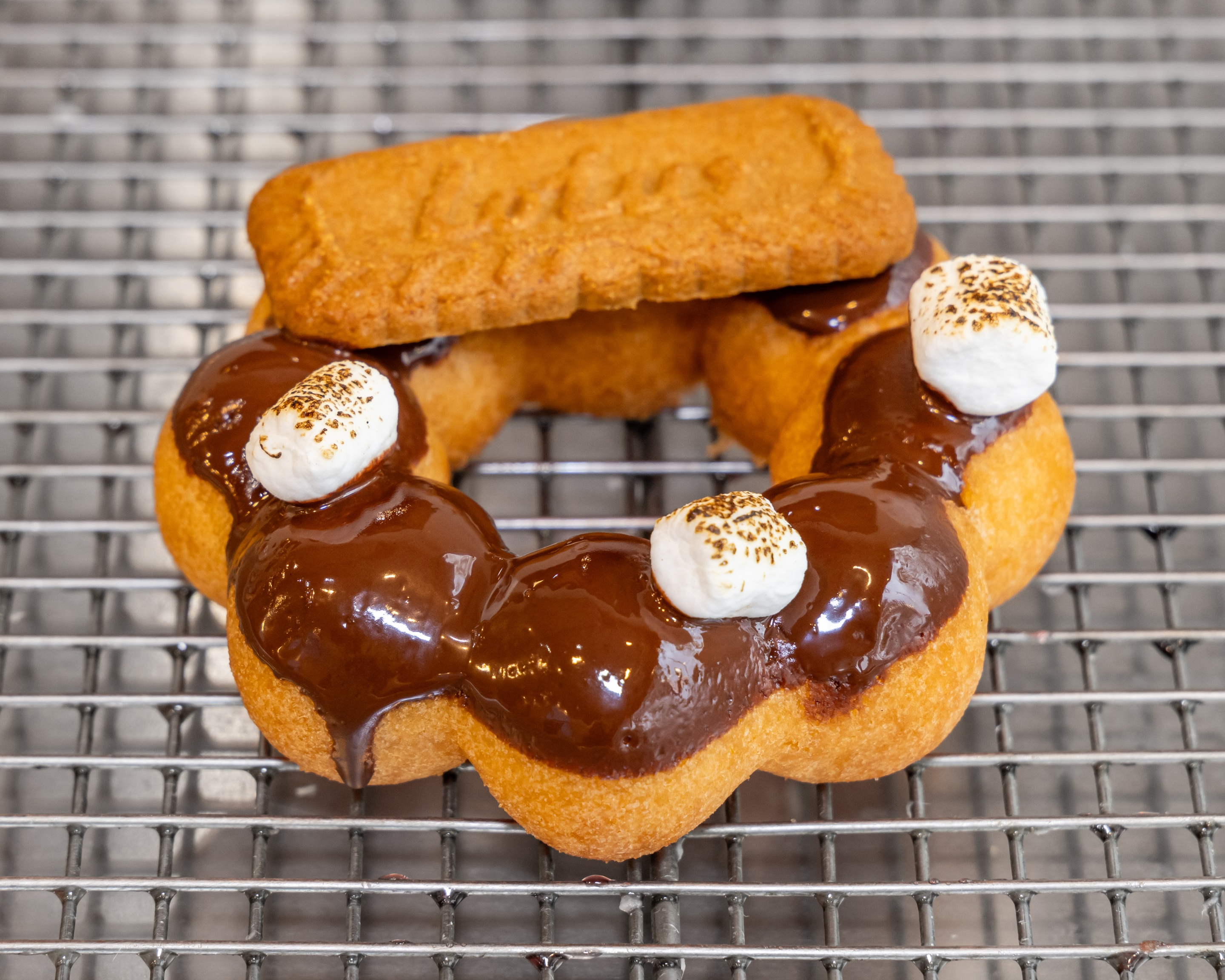 Smores Mochi Donut