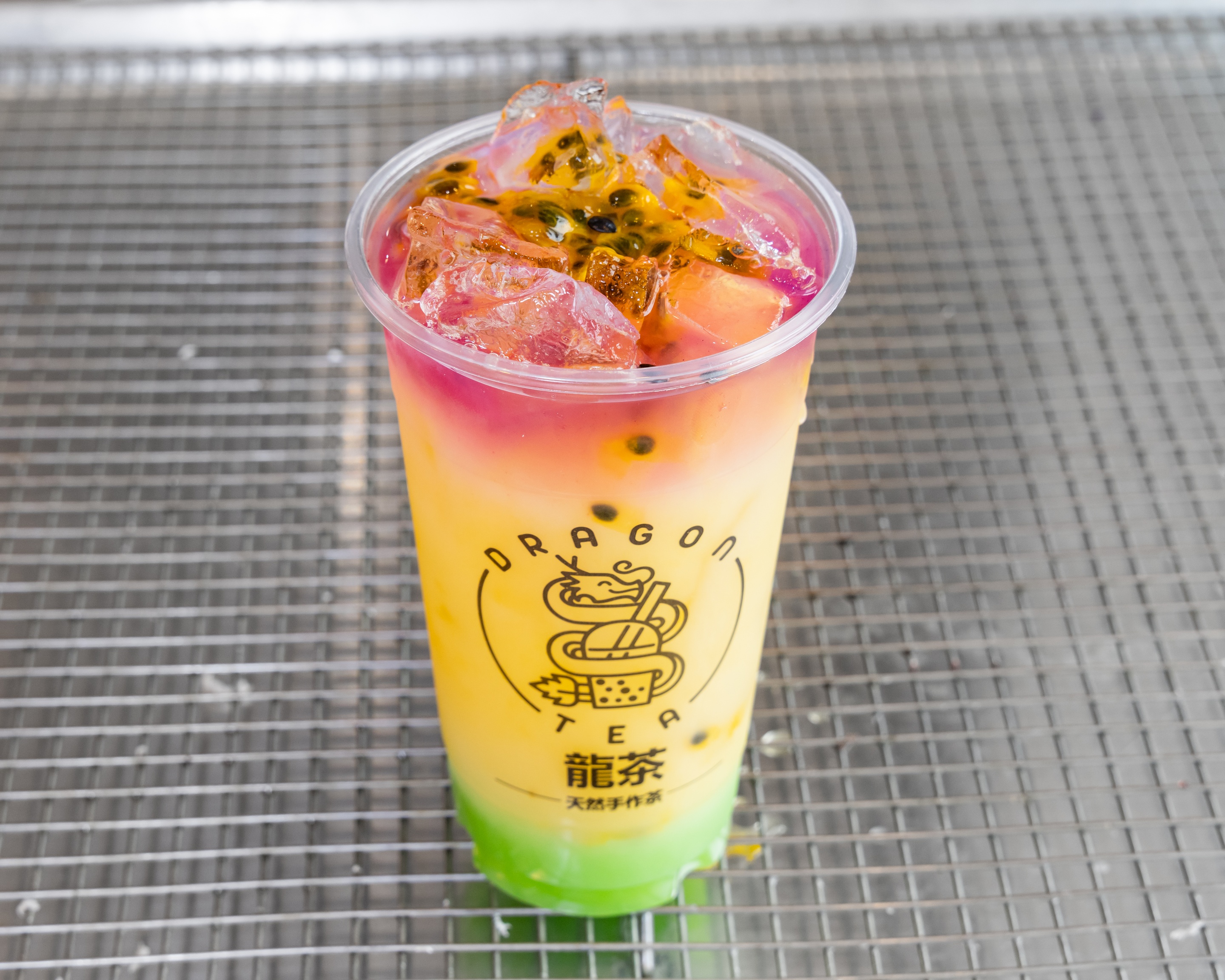 Neon Layers- Passion fruit Green Apple