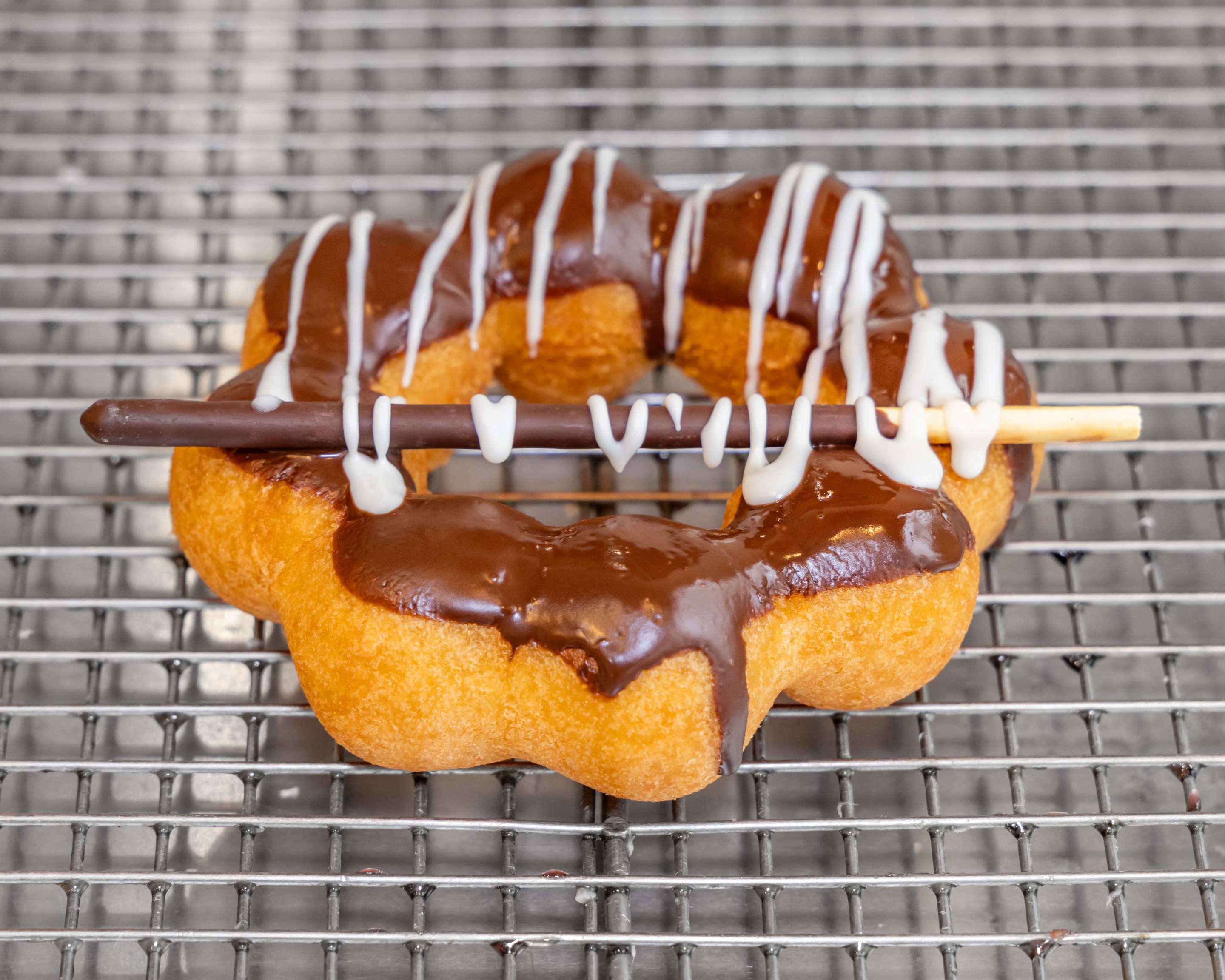 Chocolate Mochi Donut