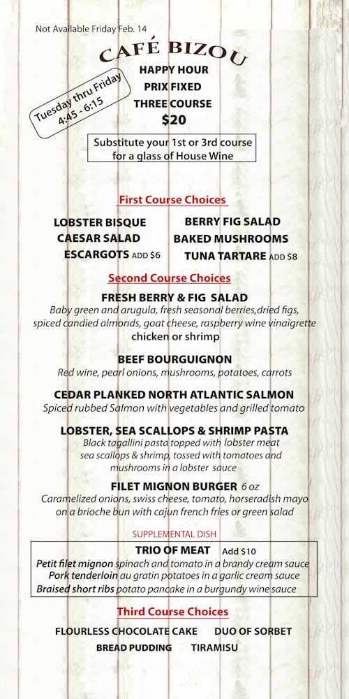 Agoura Hills Café Bizou