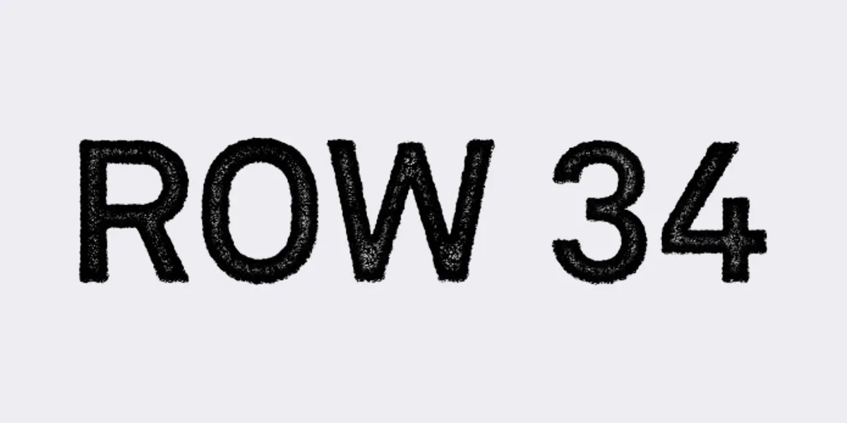 Row 34 - service preview