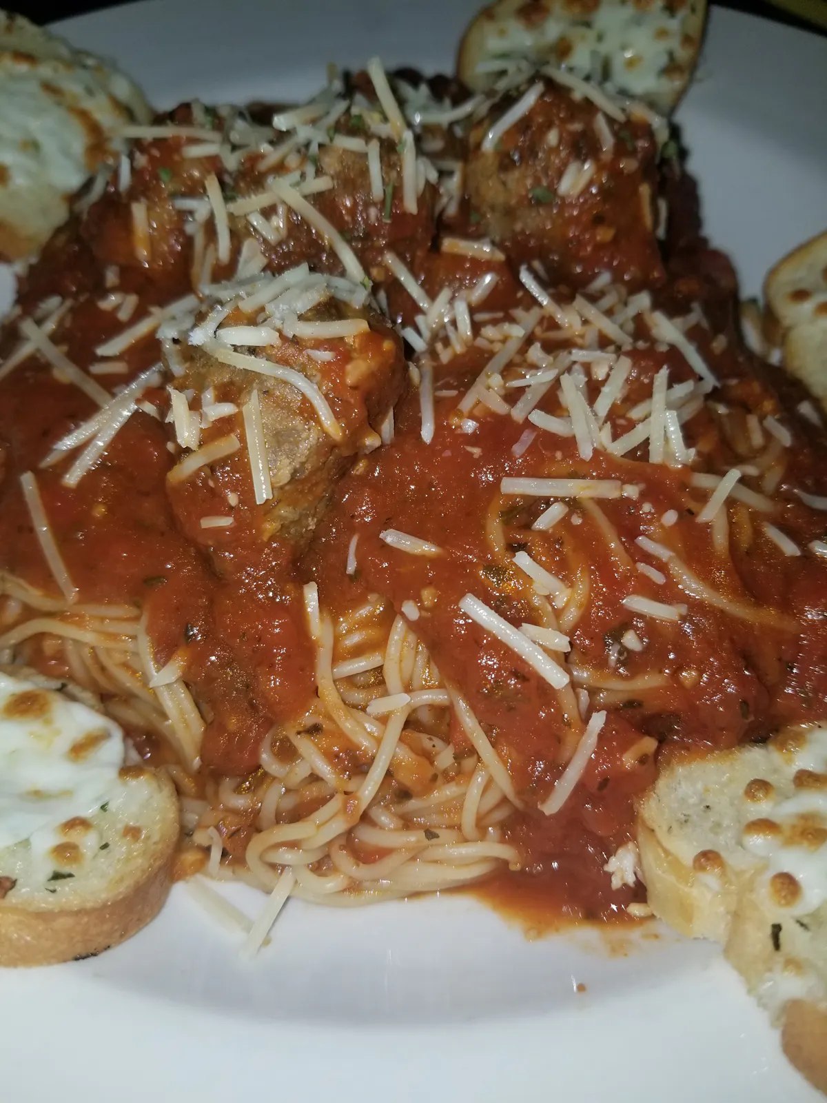 a close up of a plate of food