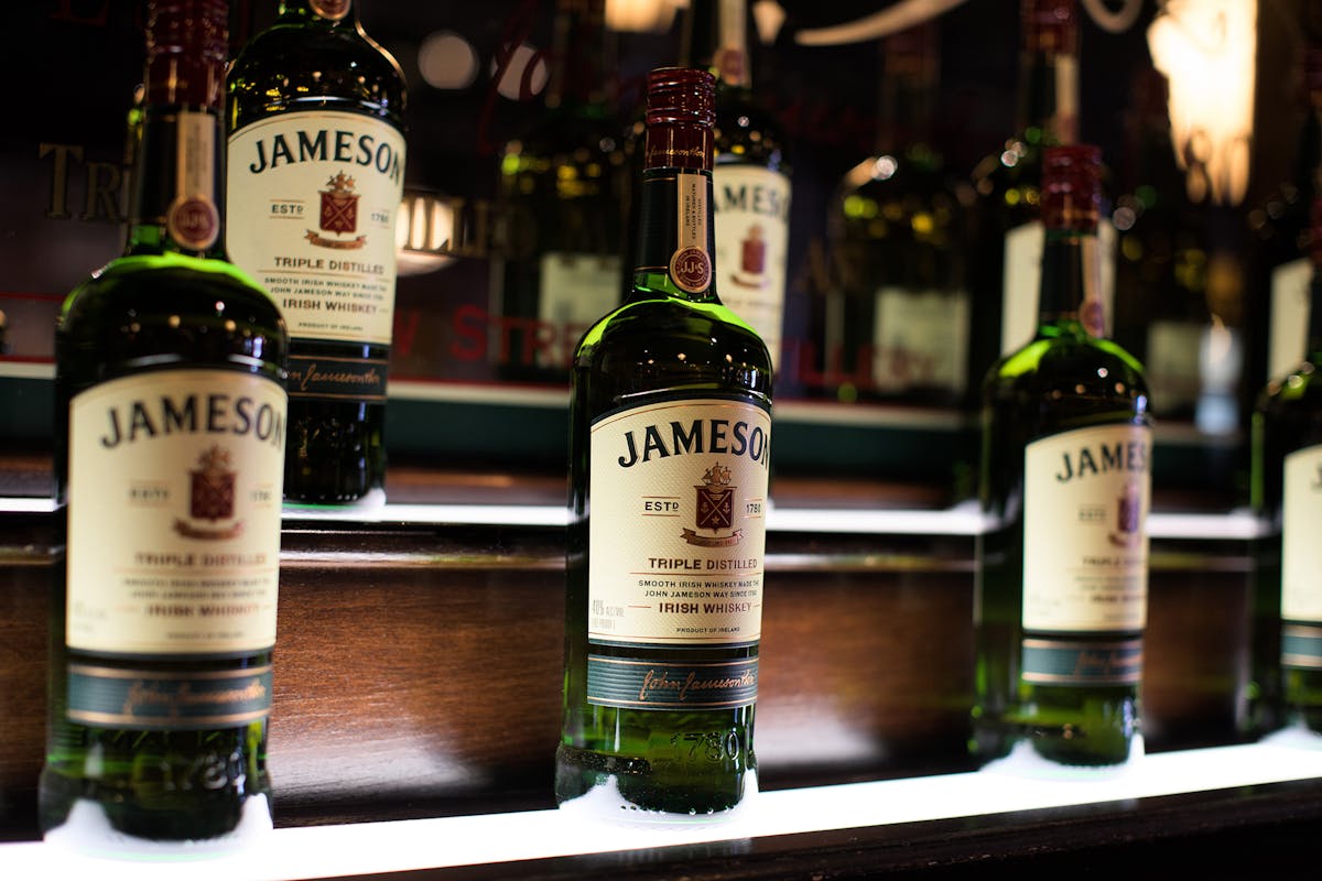 Bottles of Whiskey on the wall