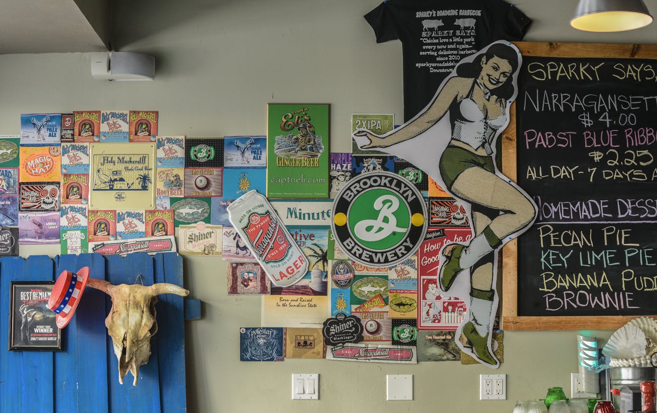 several posters on a wall