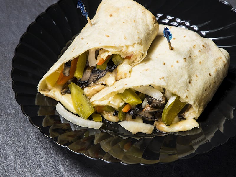 Portobello Mushroom Wrap Montgomery Inn