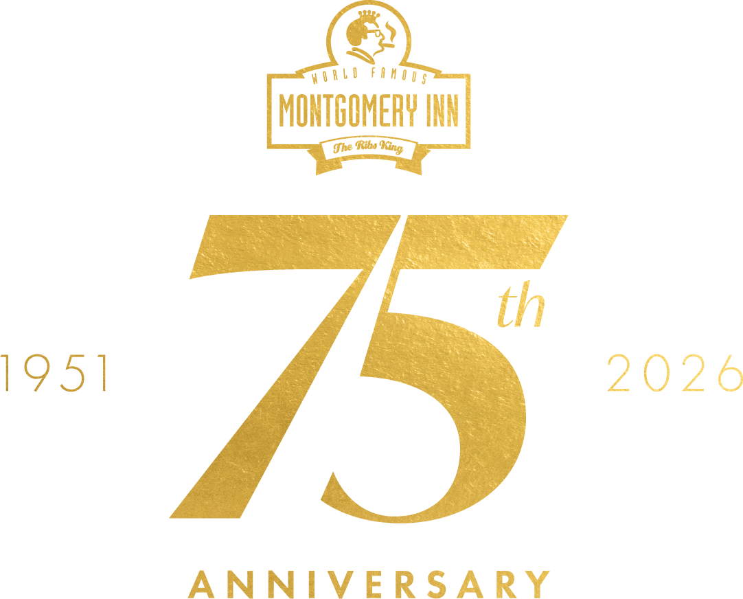 Montgomery Inn 75th Anniversary Logos