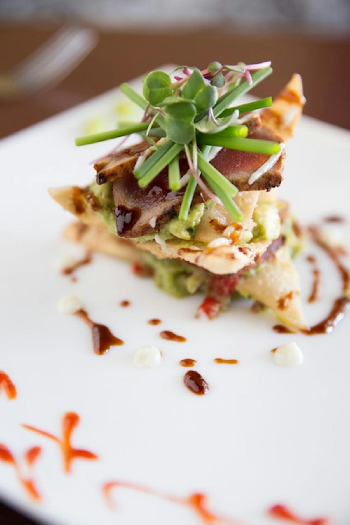 a close up of a plate of food with a fork