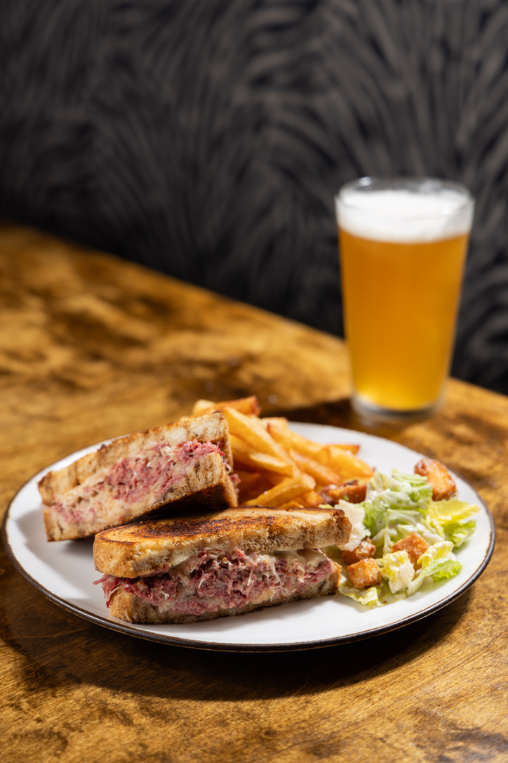 Braised Corned Beef Reuben 