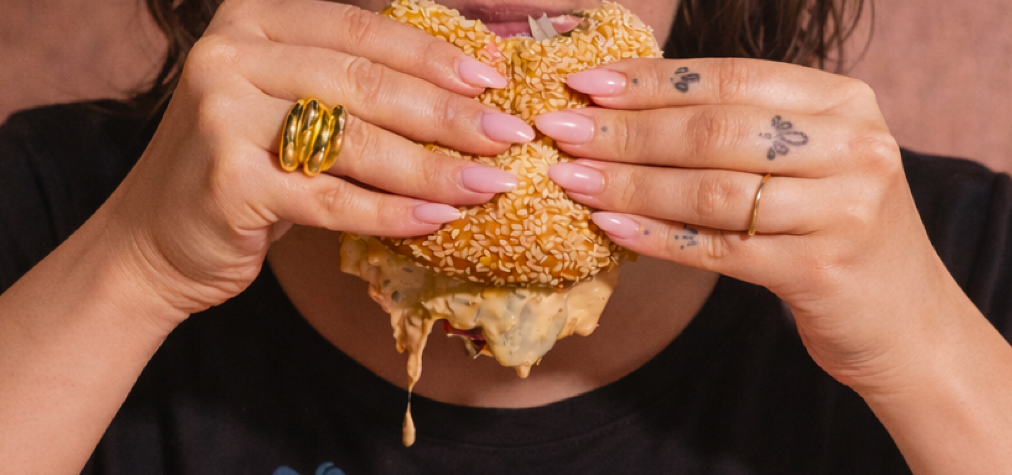 a plate of food on a table
