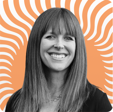 a close up of Nancy Cushman