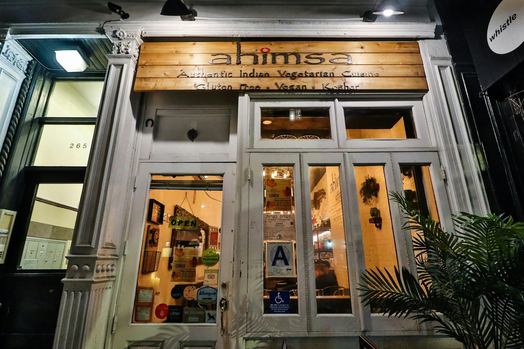 Ahimsa Garden Is An Authentic Indian Vegetarian Kosher Restaurant